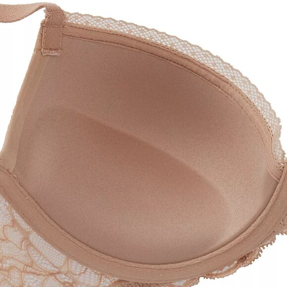 #957 Calvin Klein Underwear Seductive Comfort Demi Lift Multiway Bra Black - Picture 4 of 4